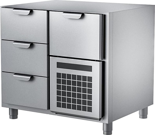 Стол холодильный HappyChef TC B 3-CBR без столешницы