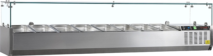 Витрина холодильная настольная TEFCOLD GVC33-180