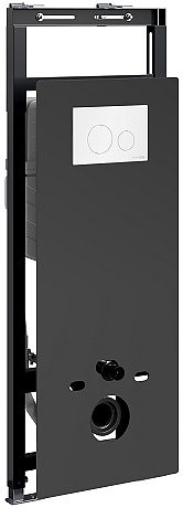 Система инсталляции для подвесного унитаза Wasserkraft Salm 27TLT.010.ME.BL.WH02