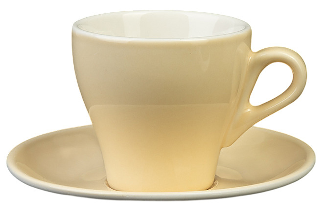 Кофейная пара Китай Corone Gusto 389/389 180 мл, кремовый