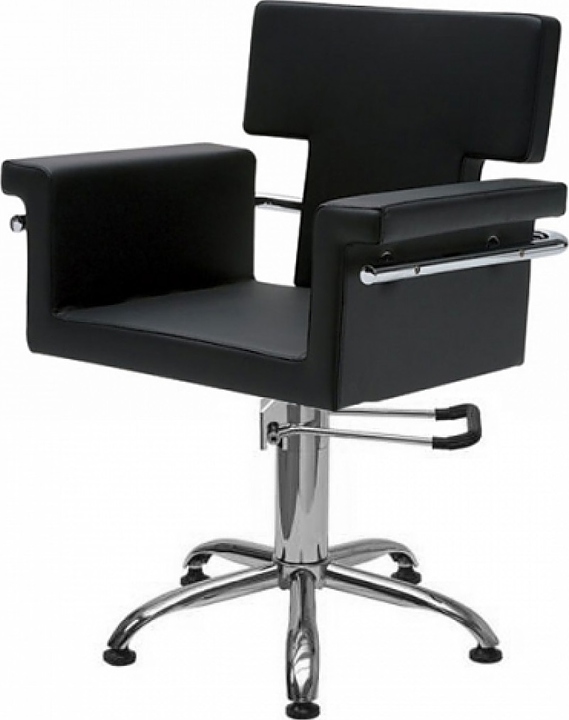 Кресло парикмахерское Имидж Мастер НИКОЛЬ черное