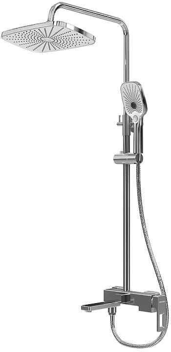 Душевая система Grossman Pragma 500.K35.03.100 хром глянцевый