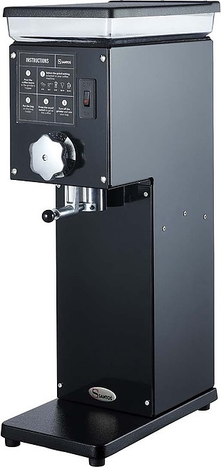 Кофемолка электрическая Santos 43N черная с держателем пакета