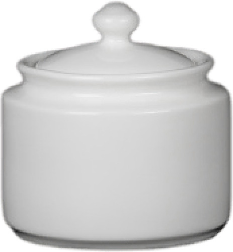 Сахарница с крышкой Corone White LQ-QK15027 95х95х80 мм