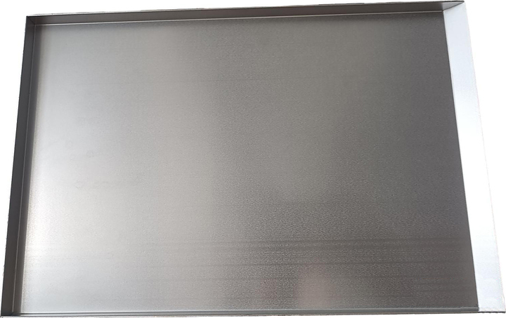 Лист для выпечки Gastromix 600x400x23 мм (гладкий алюминий, 3 борта 90 и 1 борт 45)