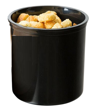 Контейнер для хранения продуктов Cambro CP12-110 1.14 л D 12,1 см h 13,2 см пластик, черный