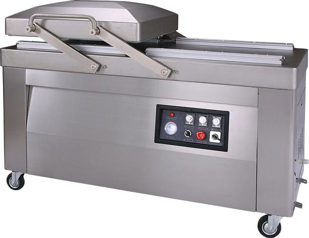 Упаковщик вакуумный Hualian HVC-610S/2A (DZ-610/2SA) 220В нерж. сталь обрезка
