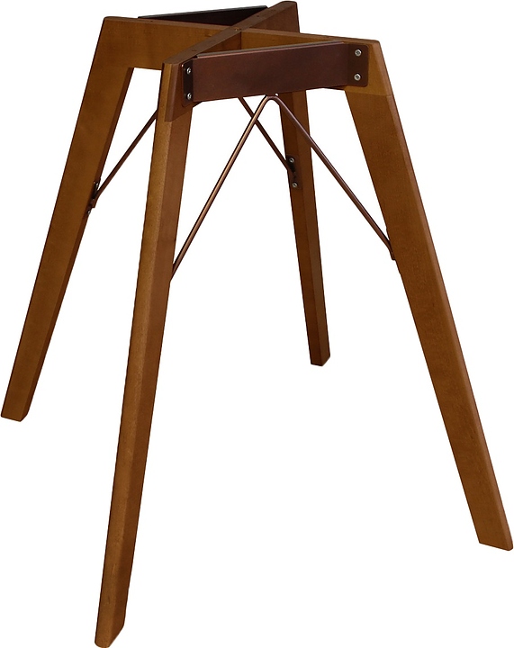 Подстолье Sheffilton SHT-TU9 (дерево / металл) темный орех