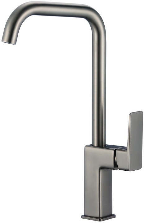 Смеситель для кухни WesnaArt NARCIS NAR06-150GM-25432 оружейная сталь