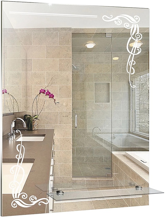 Зеркало Mixline Винтаж 49х68 см с полкой