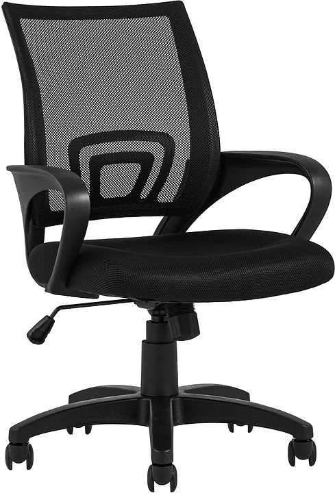 Кресло офисное TopChairs Simple черное