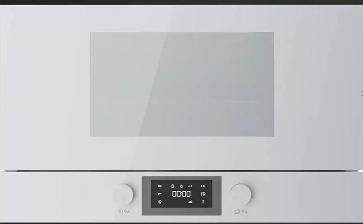 Встраиваемая микроволновая печь Kuppersbusch ML 6330.0 W7 Copper 2.5 кВт 22 л 595х334х390 мм белое стекло