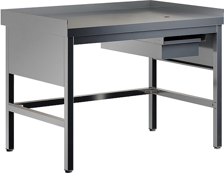 Стол производственный для обработки мяса Restoinox СПМ-12/8-3БО