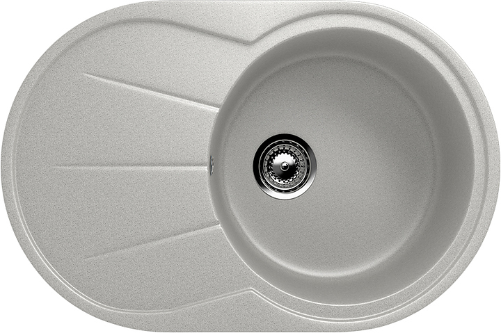 Мойка кухонная ULGRAN U-503-310 серая