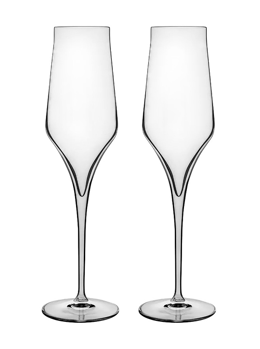 Набор фужеров для шампанского Luigi Bormioli A11276G41021990 CHAMPAGNE Supremo 240 мл, 2 шт, хрусталь