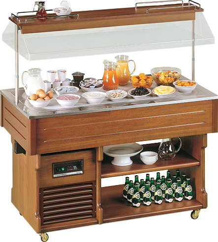 Салат-бар Tecfrigo BRINA 4 M