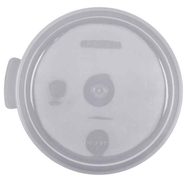 Крышка для контейнера Cambro RFSC1PP-190 140x135x10 мм полипропилен, прозрачный