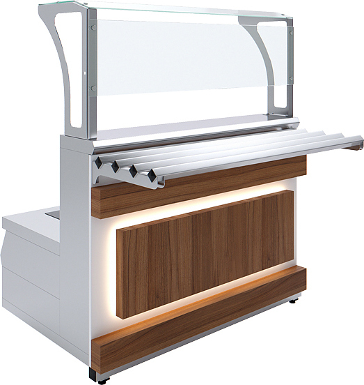 Мармит первых блюд Luxstahl МПИ (С)-1500 Premium Eco Wood