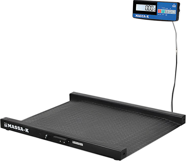 Весы низкопрофильные МАССА-К 4D-LM-10/10-1000-A(RUEW)
