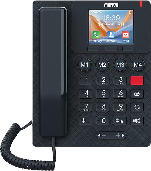 IP-телефон для пожилых Fanvil X306 темно-синий