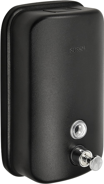 Дозатор жидкого мыла Puff 8615Bl 1000 мл (нерж. сталь) черный