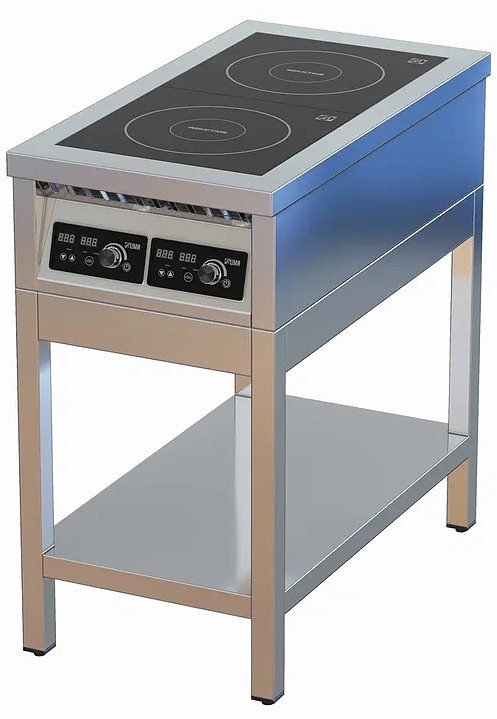 Плита индукционная ЦМИ ПИ-2(5) (460х850х870 мм)