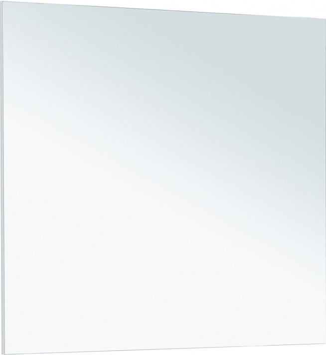 Зеркало Aquanet Lino 90 белое матовое