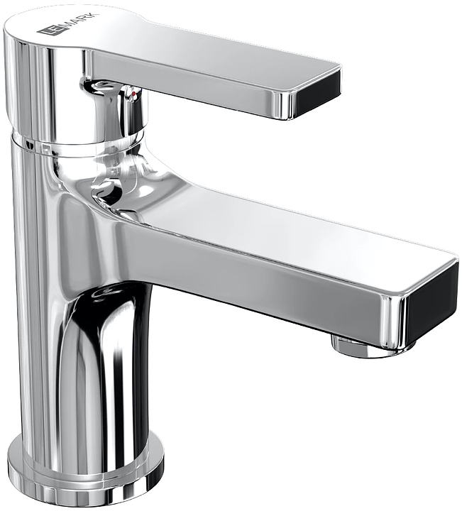 Смеситель для раковины LEMARK Aura LM0606СH монолитный, хром