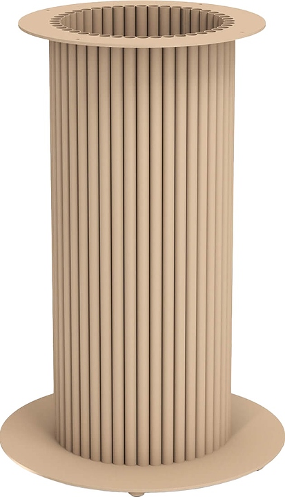 Подстолье Sheffilton SHT-TU69 (металл) кофейное