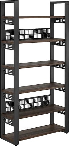 Стеллаж открытый КОБОР SO6-100/36 black/charlston