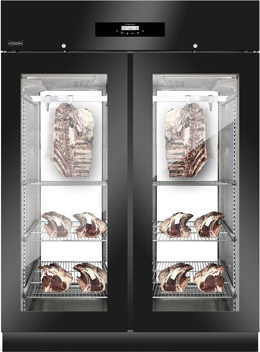 Шкаф для созревания мяса LoStagionatore MEATICO MEAT PANORAMA 1500 BLACK