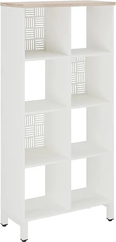 Стеллажная система КОБОР SQ-4X2 white/natural