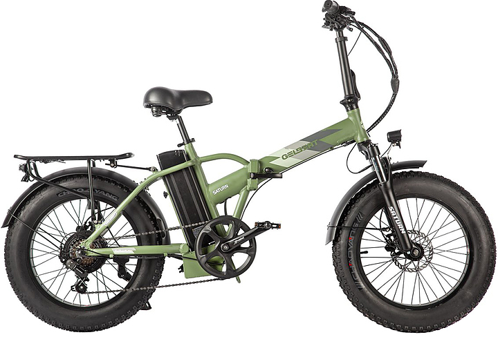 Электровелосипед GELBERT Saturn 3 PRO MAX хаки