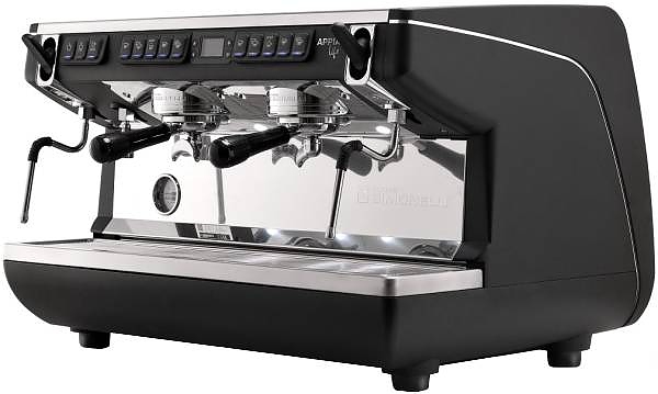 Кофемашина Nuova Simonelli Appia life XT 2gr 220V black+high groups+ economizer + PID