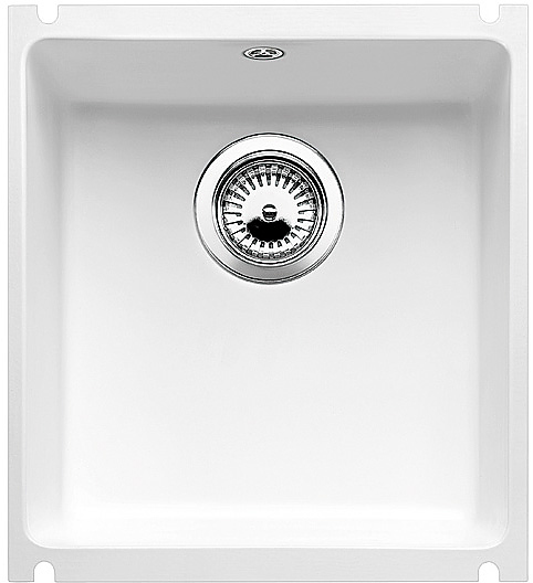 Кухонная мойка Blanco Subline 375-U керамика, белоснежная
