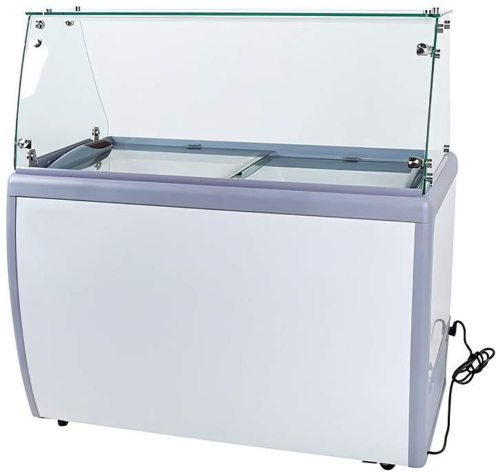 Витрина для мороженого Hurakan HKN-ICSU360