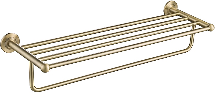Полка для полотенец с полотенцедержателем TIMO Nelson 160058/02 антик