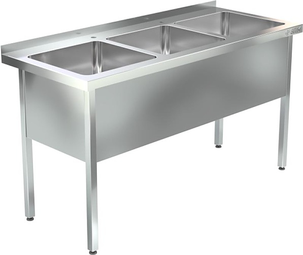 Ванна моечная Assum ВМЦ-П3-3/400 Н (1700х600х850)