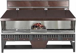 Гриль на углях комбинированный PEVA Combi BG 250