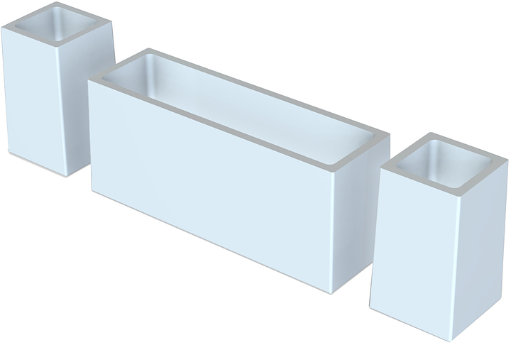 Комплект стаканов Fixsen Sozvezdie 4680028070955 белый