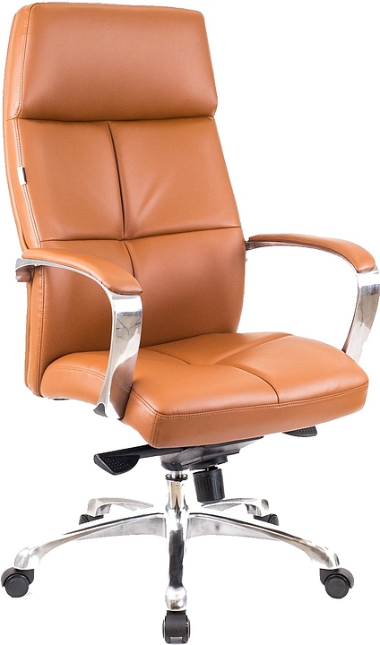 Кресло для руководителя Everprof Madrid экокожа, кэмел