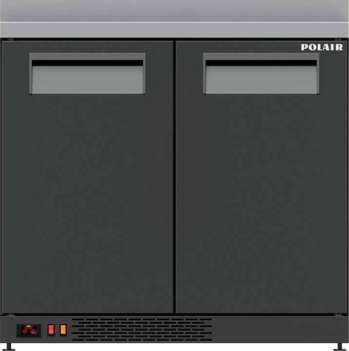Стол холодильный POLAIR TM102-Bar с бортом
