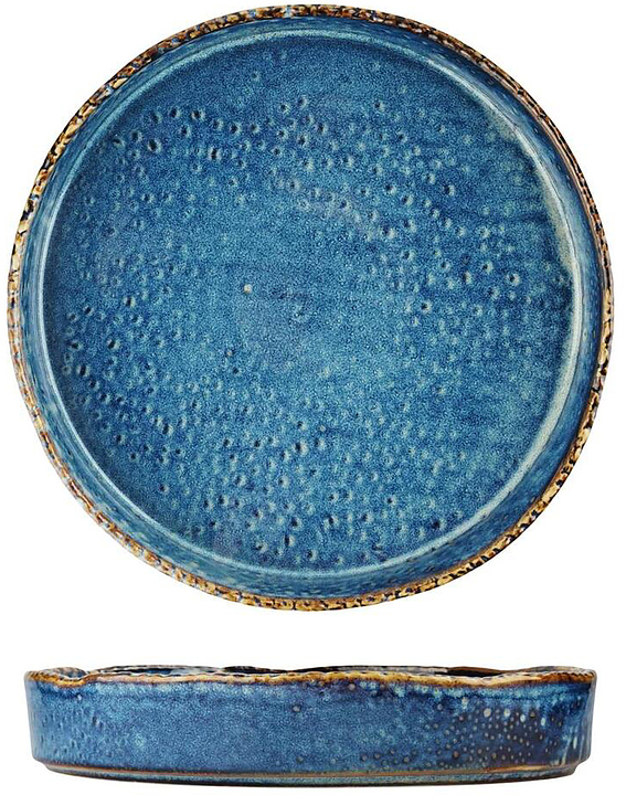 Тарелка с бортом P.L. Proff Cuisine Aqua Blue 81222277 26 см