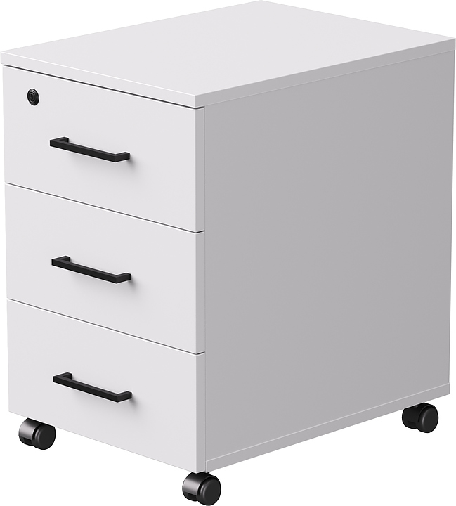 Тумба мобильная Everprof EVO белая