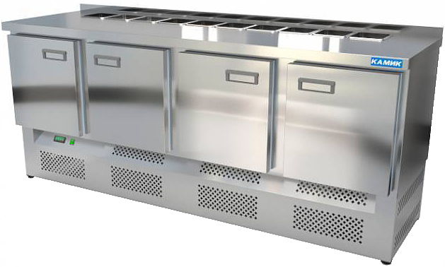 Стол холодильный для салатов КАМИК СОН-402086Н