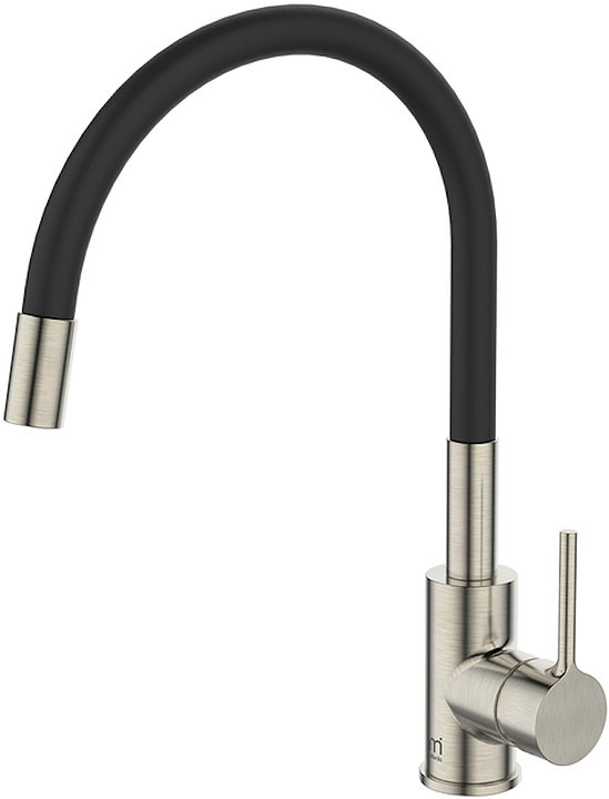 Смеситель для кухни Milardo Meal M01BN0FM05 с гибким изливом, сатин