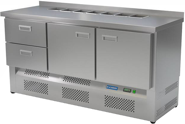 Стол холодильный для салатов КАМИК СОН-021076Н