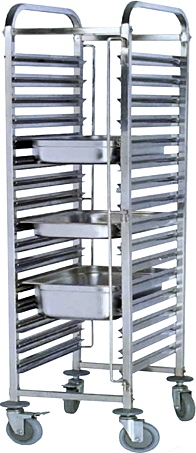 Тележка-шпилька для гастроемкостей Starfood YC-215M1 (GN 1/1)