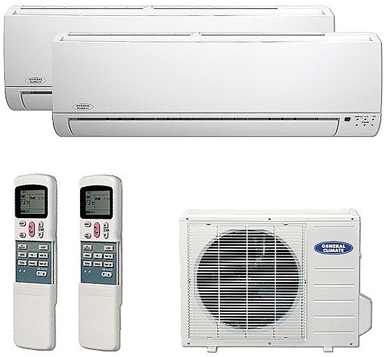 Инверторная мультисплит-система General Climate GC/GU-M2E14HRN1