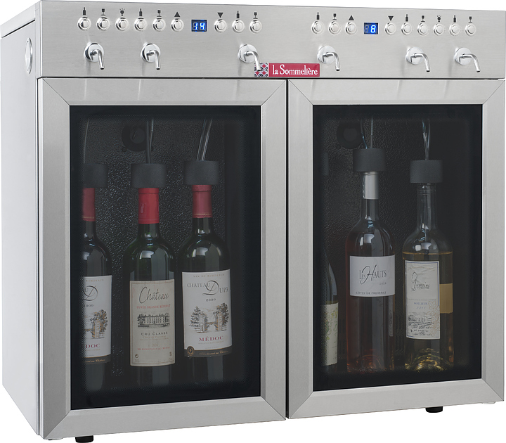 Диспенсер для вина La Sommeliere DVV6SSM